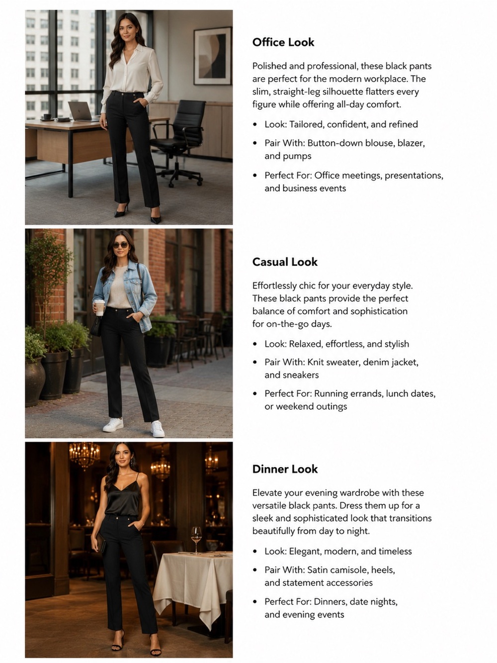 Andrew Marc Chocolate High-Rise Ankle Ponte Pants - Picture 8 of 8